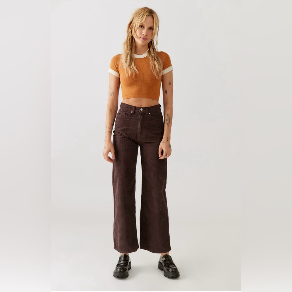 Urban Outfitters Brown Wide Leg Pants